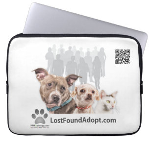Capa Para Notebook Perdido~Adoção~Bolsa de laptop 13"