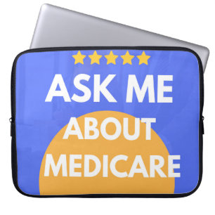 Capa Para Notebook Pergunte-me sobre medicamentos