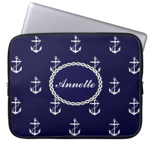 Capa Para Notebook Personalização Náutica Do Âncora Opus Posh