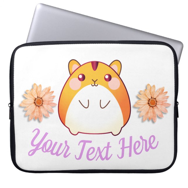 Capa Para Notebook Personalizado de Hamster Kawaii Cute (Frente)