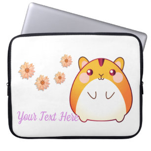 Capa Para Notebook Personalizado de Hamster Kawaii Cute