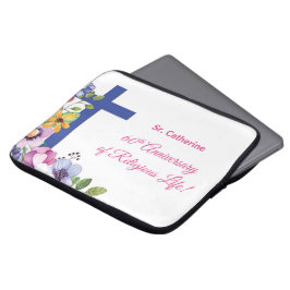 Capa Para Notebook Personalizar, 60º aniversário freira religiosa
