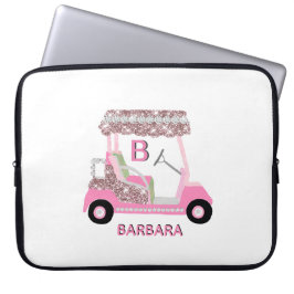 Capa Para Notebook Personalizar Carrinho de Golfe feminino