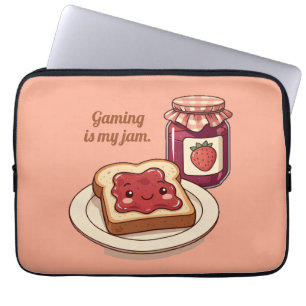 Capa Para Notebook [Personalizar] é minha geleia - adorável geleia e 