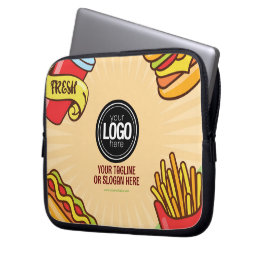 Capa Para Notebook Personalizar logotipo de empresa | Tema Hotdog do