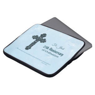 Capa Para Notebook Personalizar nome e ano de aniversário, Padre