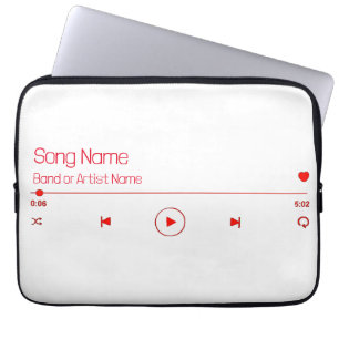 Capa Para Notebook Personalizável Sua Música Favorita