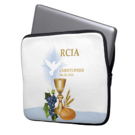 Capa Para Notebook Personalize, RCIA Parabéns Sacramento Católico