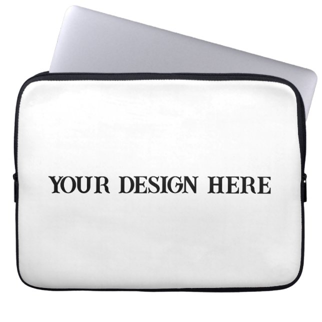 Capa Para Notebook Personalize sua própria Bolsa de laptop Neoprene d (Frente)