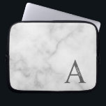 Capa Para Notebook Personalized Monogram and Name Laptop Sleeve<br><div class="desc">Personalized Monogram and Name Gifts
featuring personalized monogram and name in classic serif font style.</div>