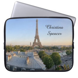 Capa Para Notebook Personalized Paris City Skyline 