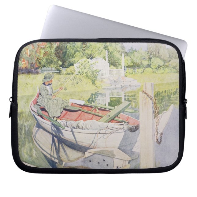 Capa Para Notebook Pesca, 1909 (Frente)