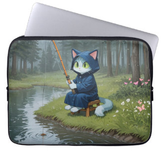 Capa Para Notebook Pesca em dia chuvoso
