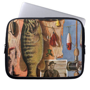 Capa Para Notebook Pescando ainda a vida por John Atherton