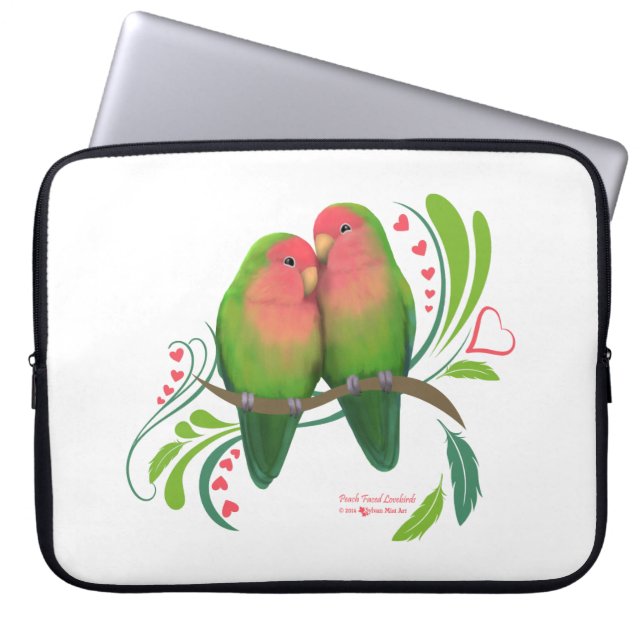 Capa Para Notebook Pessel Enfrentado Pássaros do Amor (Frente)