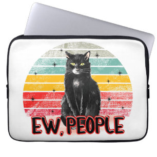 Capa Para Notebook Pessoas Ow Pretas para Vintage