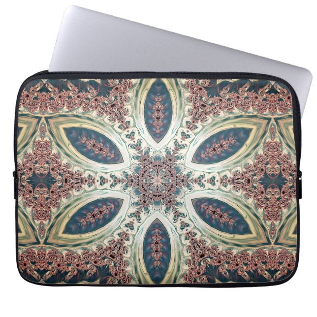 Capa Para Notebook Pétalas Celestiais do Infinito (Frente)