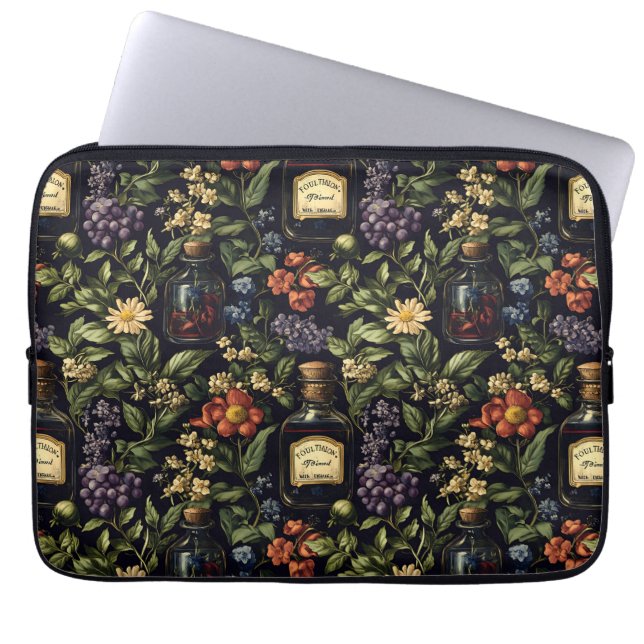 Capa Para Notebook Pétalas Venenosas (Frente)