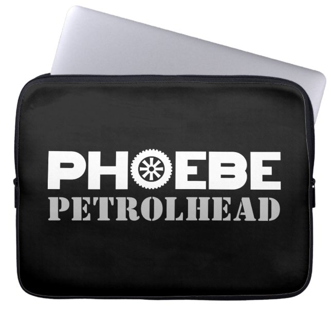 Capa Para Notebook Phoebe Petrolhead (Frente)