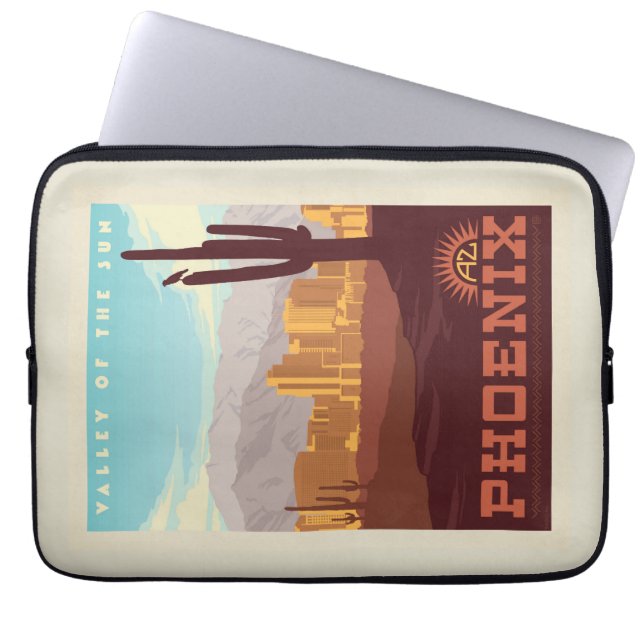 Capa Para Notebook Phoenix, Arizona (Frente)