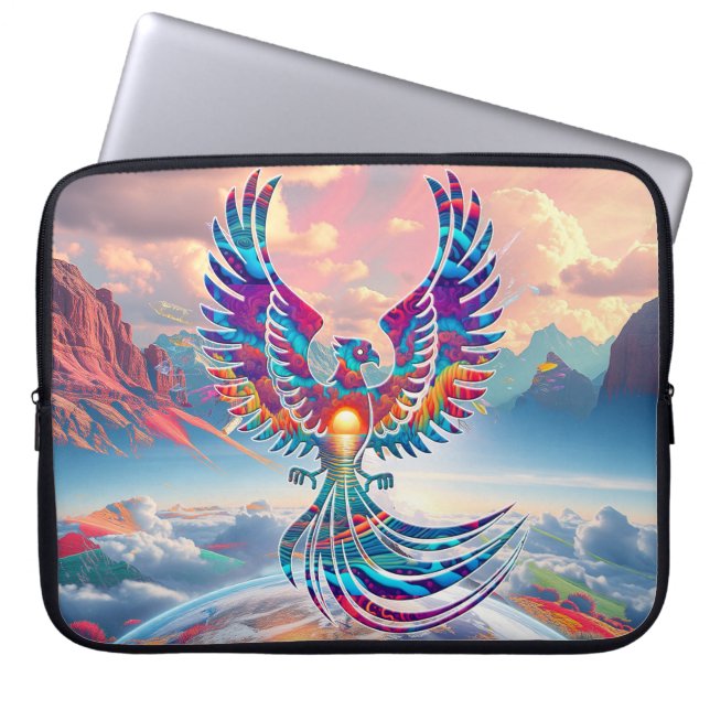 Capa Para Notebook Phoenix Sunrise (Frente)