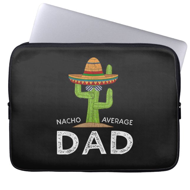 Capa Para Notebook Piada de Pai Divertida e Hilária _ Dito Divertido  (Frente)