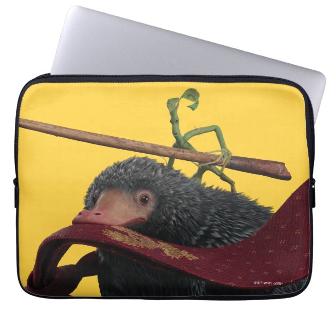 Capa Para Notebook Pickett e Ursinho com Wand e Tie (Frente)