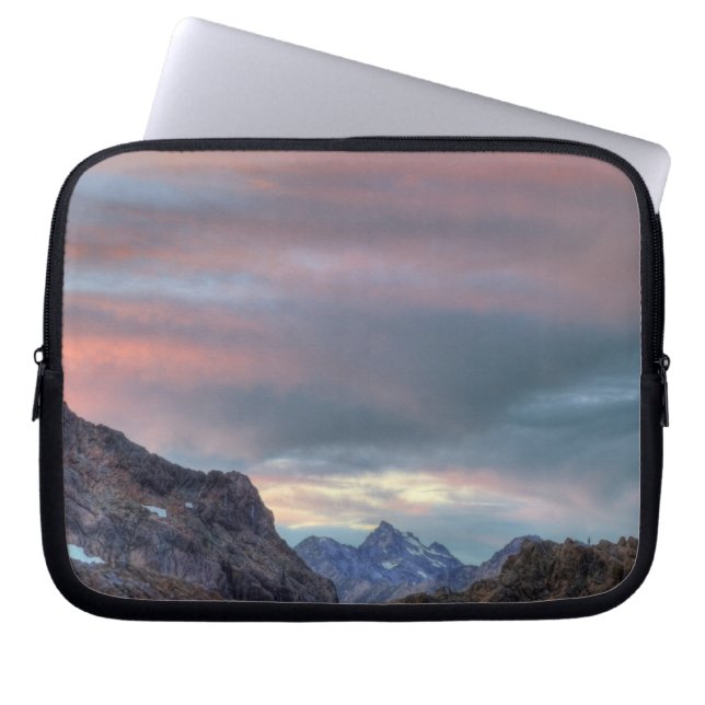 Capa Para Notebook Pico Argonauta, pôr do sol (Frente)