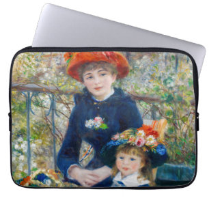 Capa Para Notebook Pierre-Auguste Renoir - Duas irmãs no Terrace