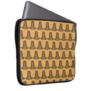 Capa Para Notebook Pilgrim Puritan Hat Feliz Dia de Ação de Graças ou