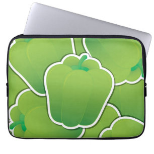 Capa Para Notebook Pimenta verde-escura