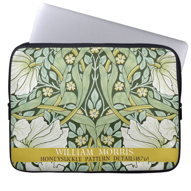 Capa Para Notebook Pimpernel Design por William Morris (Frente)