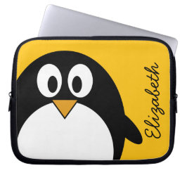 Capa Para Notebook Pinguim bonito e moderno dos desenhos animados