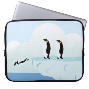 Capa Para Notebook Pinguins