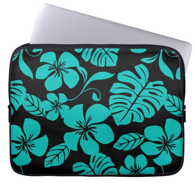 CAPA PARA NOTEBOOK PINK BIKINI (PRETO/TEAL) (Frente)