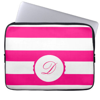Capa Para Notebook Pink Weis roçado monograma personalizante