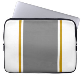 Capa Para Notebook Pinstripes quentes quentes do centro de Cinzas bra