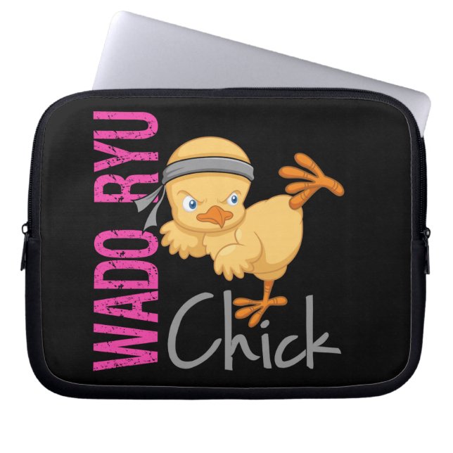 Capa Para Notebook Pintinho de Wado Ryu (Frente)