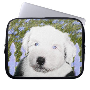 Capa Para Notebook Pintor de Cachorro - Pintura de Cachorro
