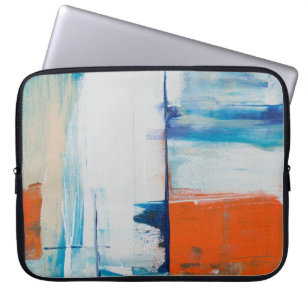 Capa Para Notebook Pintura aquosa. Abstrato Marble Can
