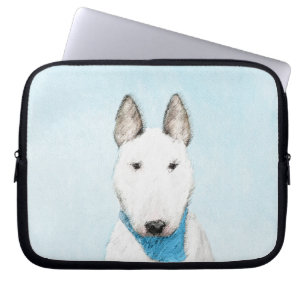 Capa Para Notebook Pintura Bull Terrier - Arte Cachorro Original Boni
