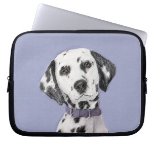 Capa Para Notebook Pintura Dalmática - Arte Cachorra Original