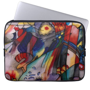 Capa Para Notebook Pintura de Abstrato Kandinsky 1913