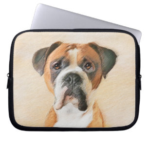 Capa Para Notebook Pintura De Cachorro Descortada Arte Animal Origina