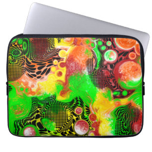 Capa Para Notebook Pintura Digital Pintura de Outono Colunas Fluidas