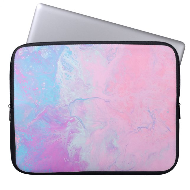 CAPA PARA NOTEBOOK PINTURA E PINTA AZUL (Frente)