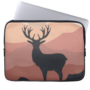 Capa Para Notebook Pintura em montanha moderna