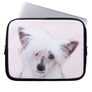 Capa Para Notebook Pintura em Pó Chinês - Arte Canina