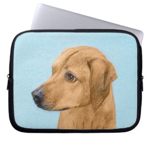 Capa Para Notebook Pintura Ridgeback da Rodésia - Arte Cachorra Origi