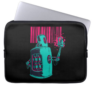 Capa Para Notebook Pintura   Robot Spray Pintura — Código do Bar
